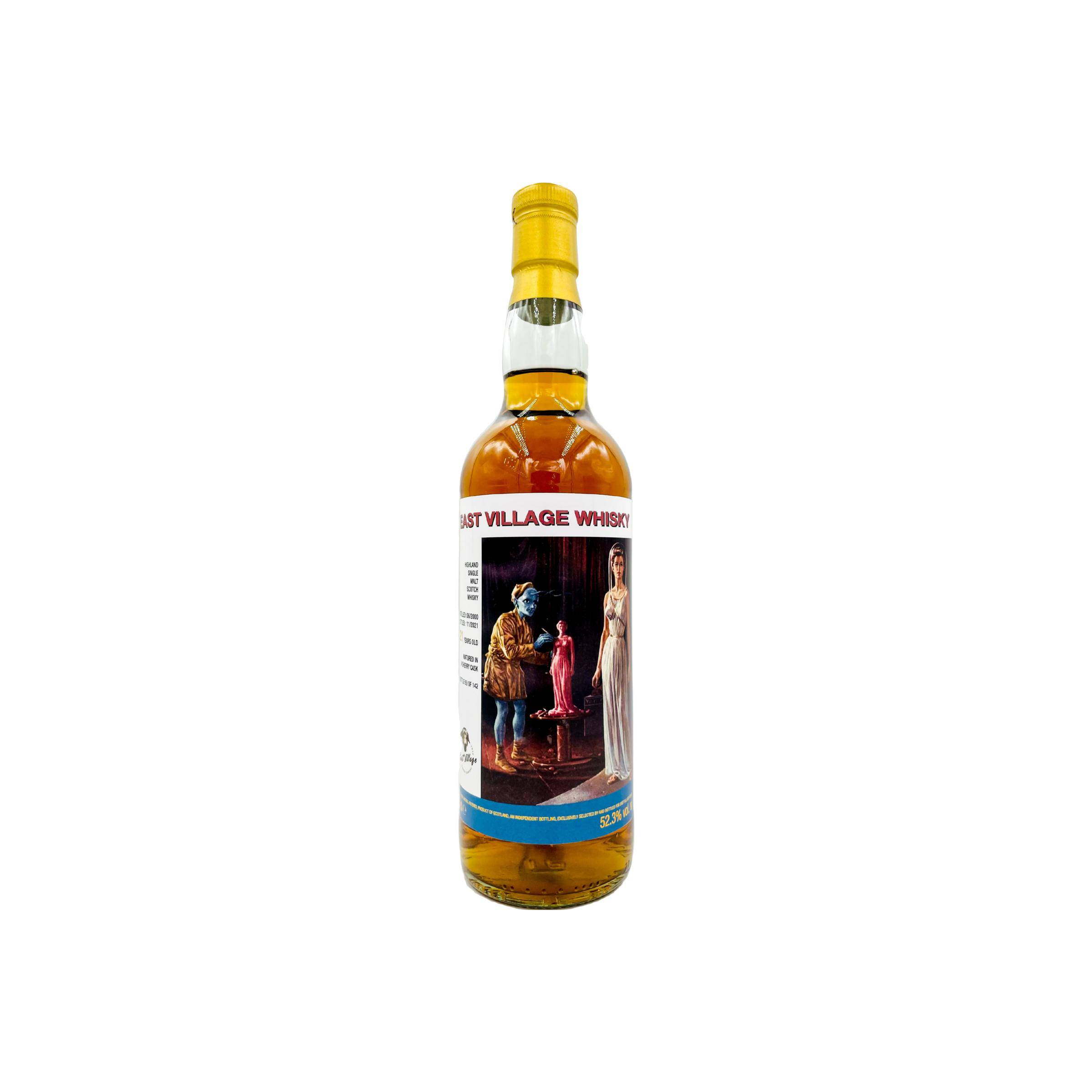 East Village Whisky Company 2000 21 Years Single Malt Whisky