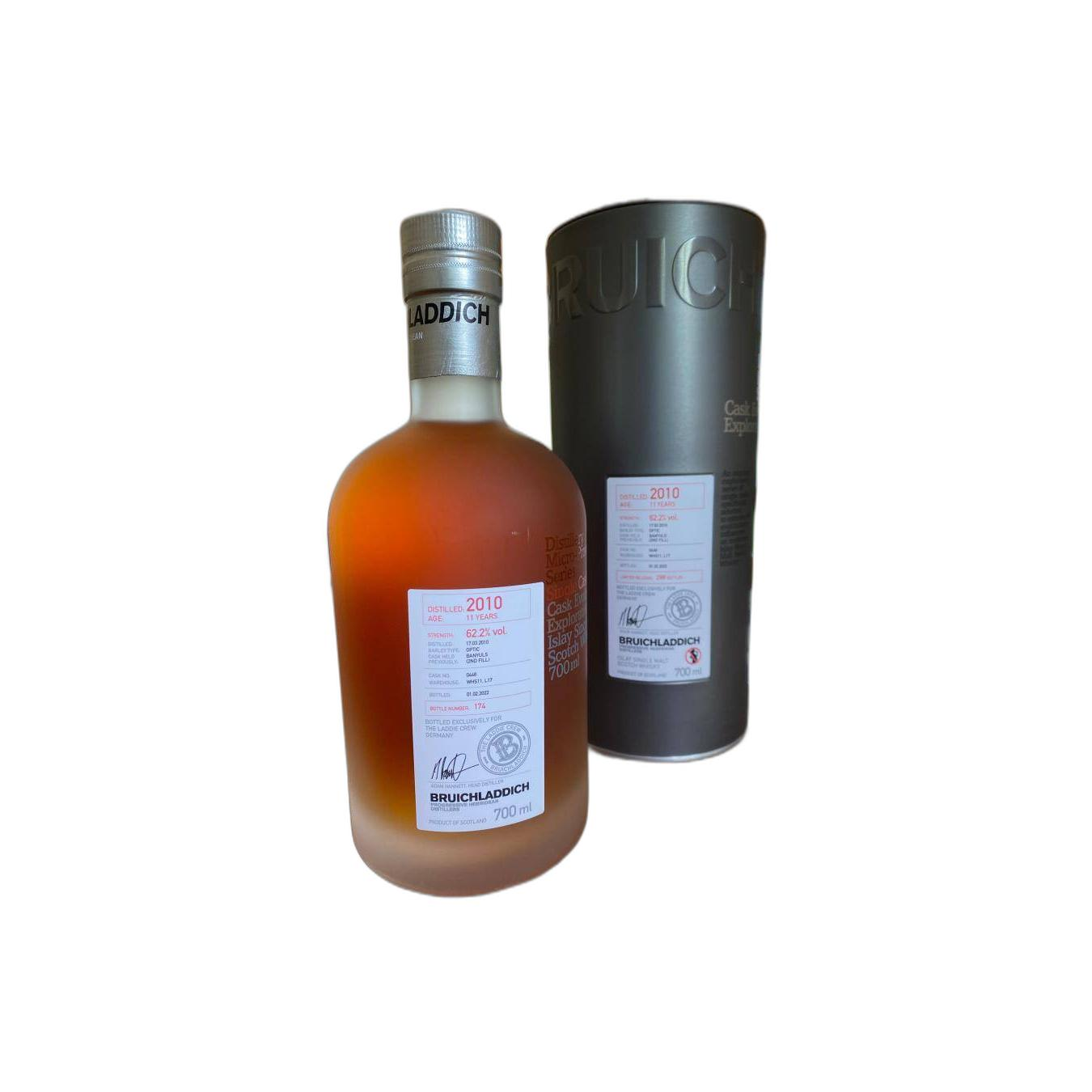 Bruichladdich 2010 11 Years Single Malt Whisky 2