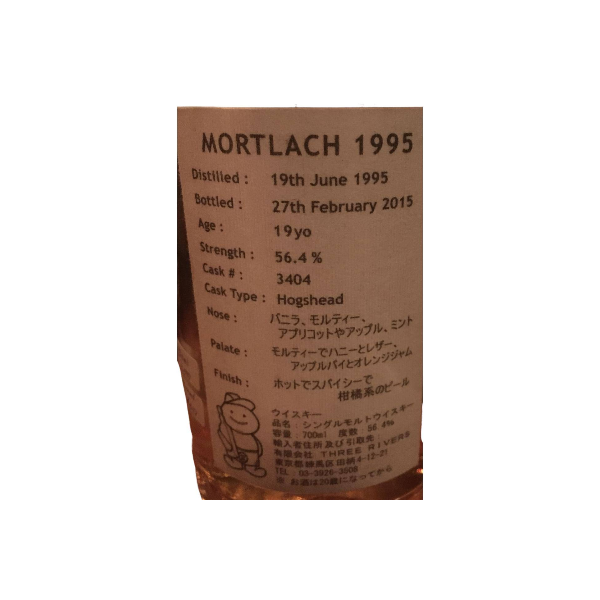 Mortlach 1995 19 Years Single Malt Whisky 3