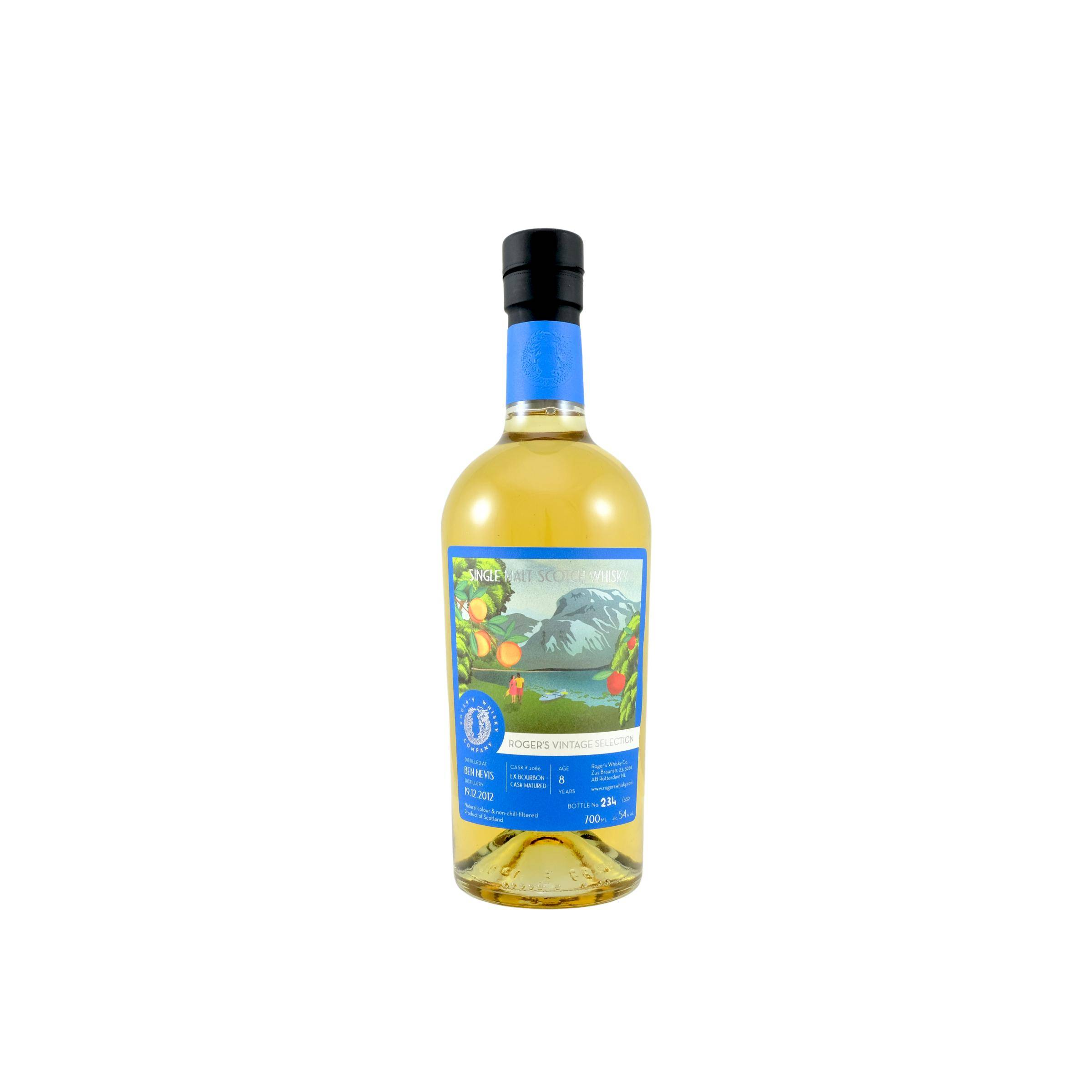 Ben Nevis 2012 8 Years Single Malt Whisky