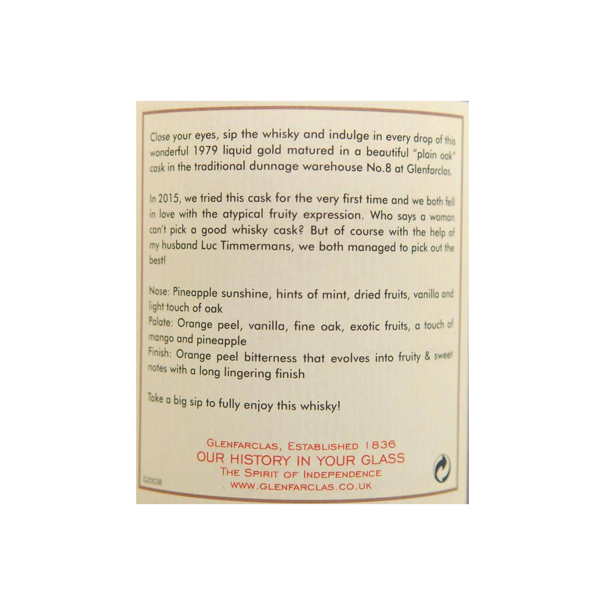 Glenfarclas 1979 37 Years Single Malt Whisky 3