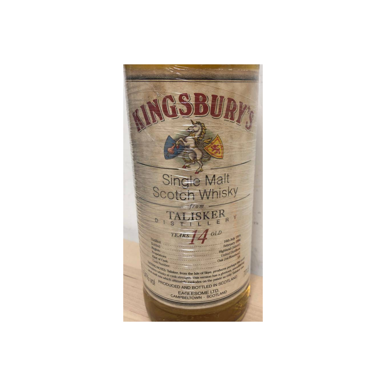 Talisker 1979 14 Years Single Malt Whisky