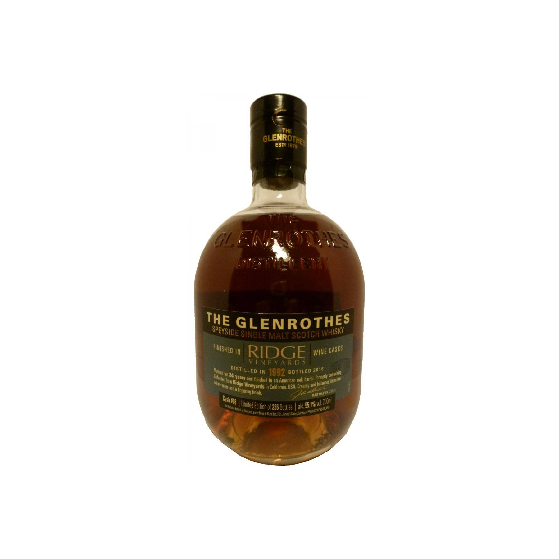 The Glenrothes 1992 24 Years Single Malt Whisky