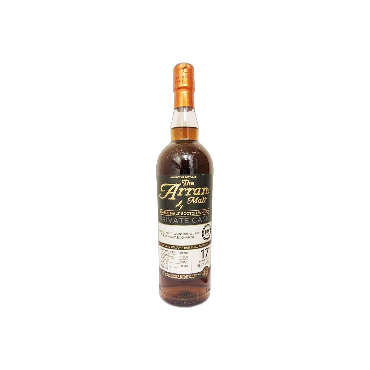 Arran Private Cask 1996 17 Years Single Malt Whisky