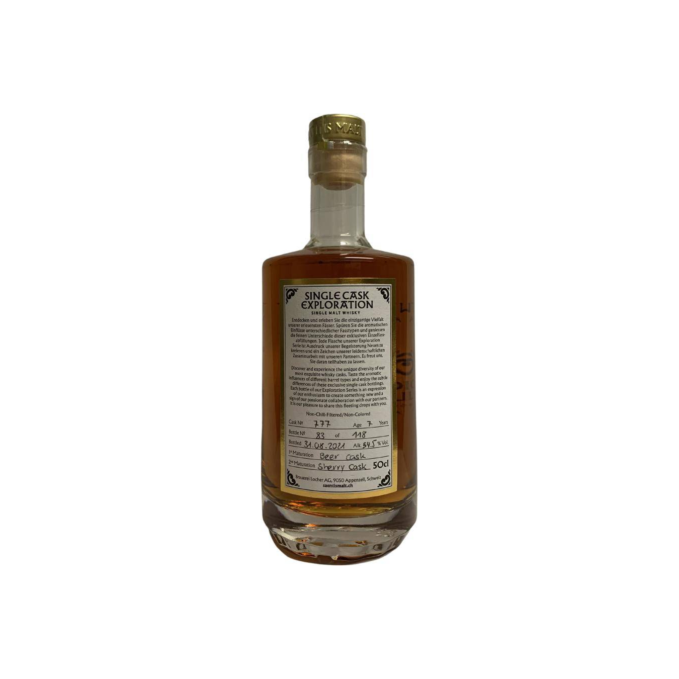 Säntis Malt 7 Years Single Malt Whisky 2