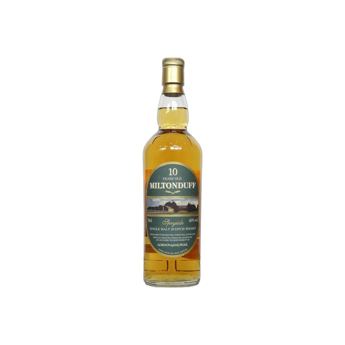 Miltonduff Licensed Bottling 10 Years Single Malt Whisky