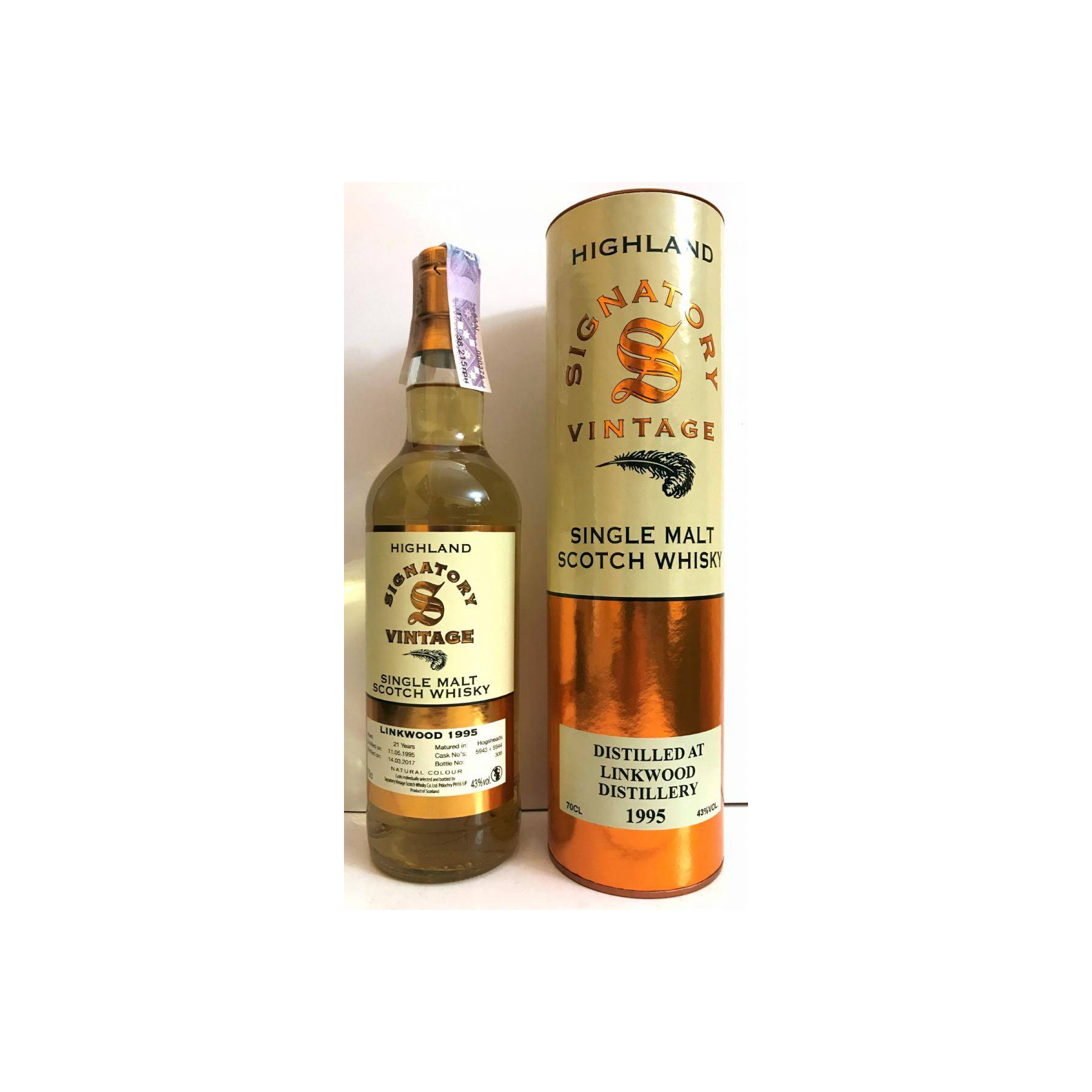 Linkwood Vintage Collection 1995 21 Years Single Malt Whisky 2