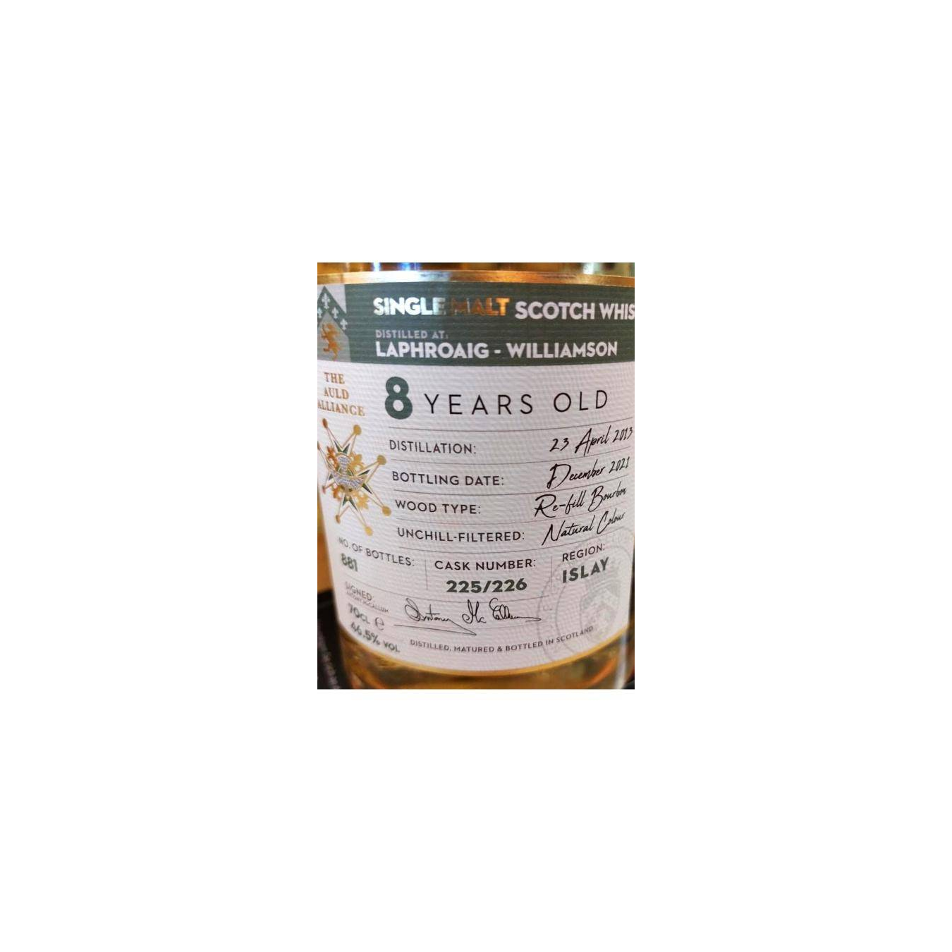 Laphroaig 2013 8 Years Single Malt Whisky 3