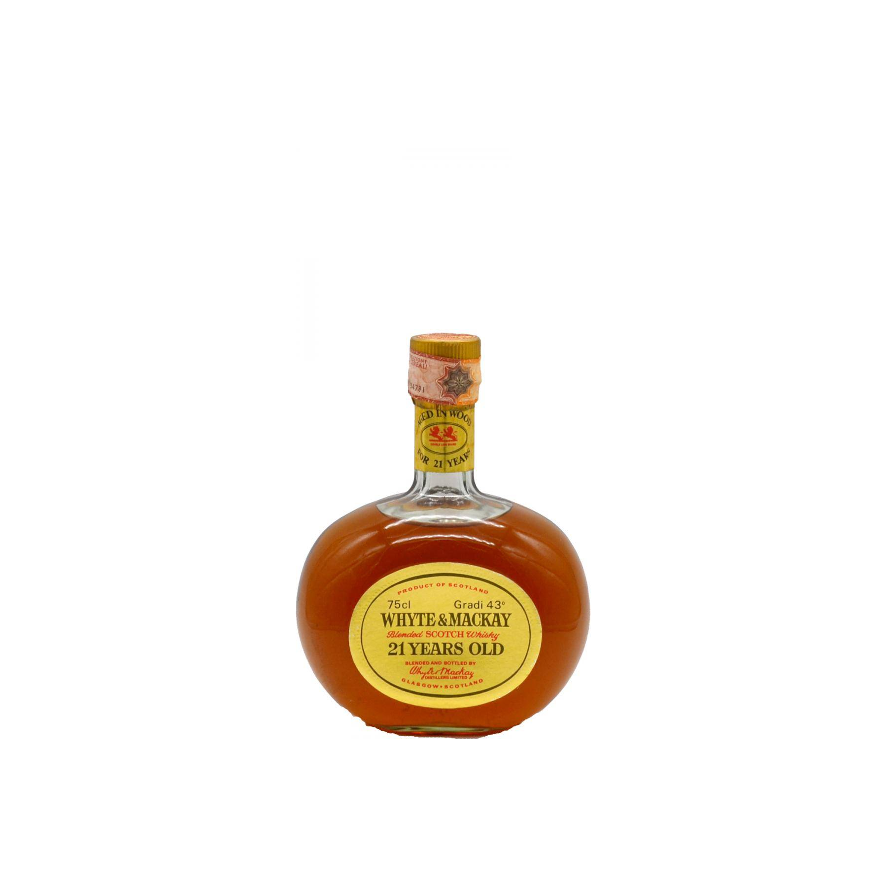 Whyte & Mackay Blended Scotch Whisky 21 Years Blended Whisky