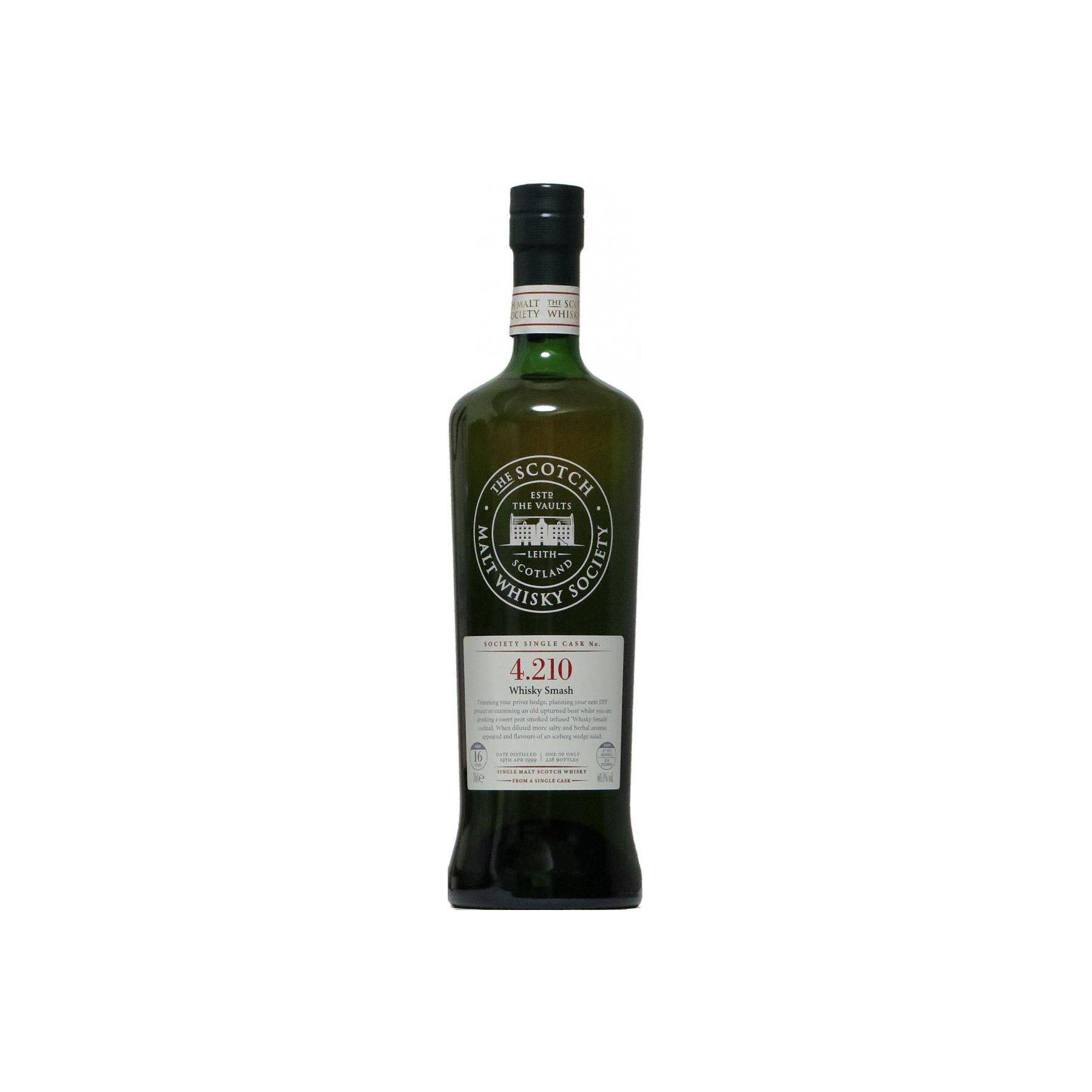 The Scotch Malt Whisky Society 1999 16 Years Single Malt Whisky