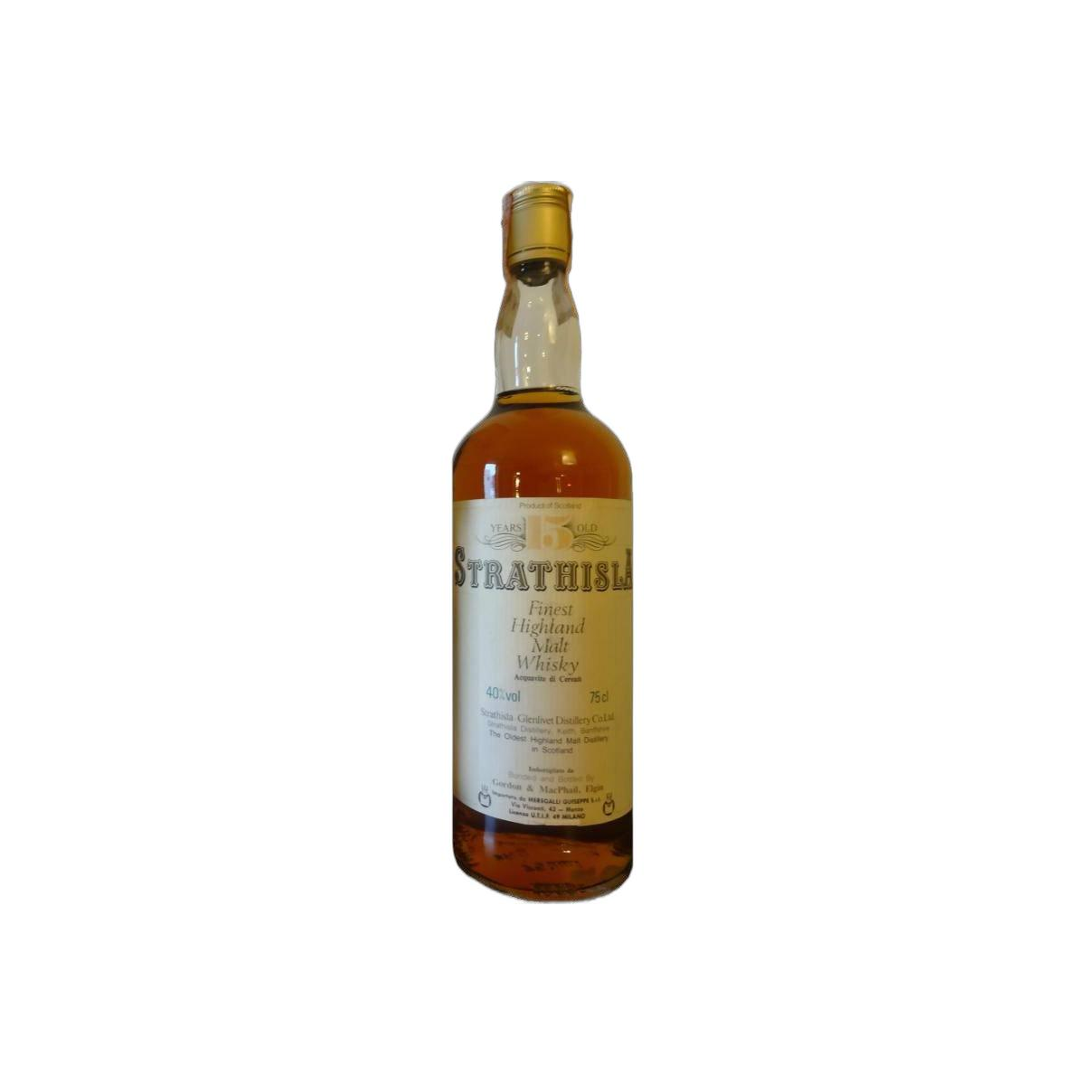 Strathisla 15 Years Single Malt Whisky
