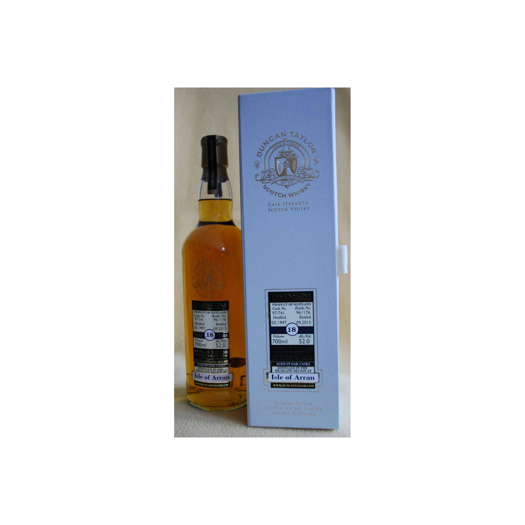 Arran Dimensions 1997 18 Years Single Malt Whisky 2