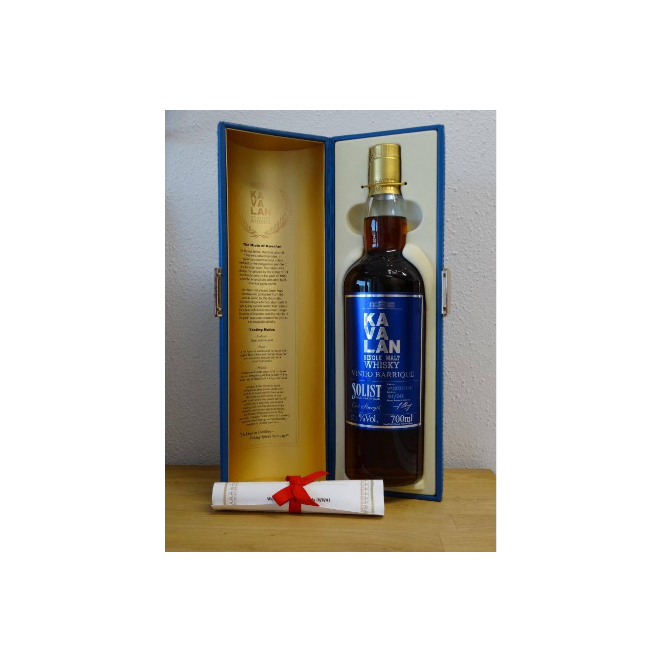 Kavalan Vinho Barrique 2012 Single Malt Whisky 3