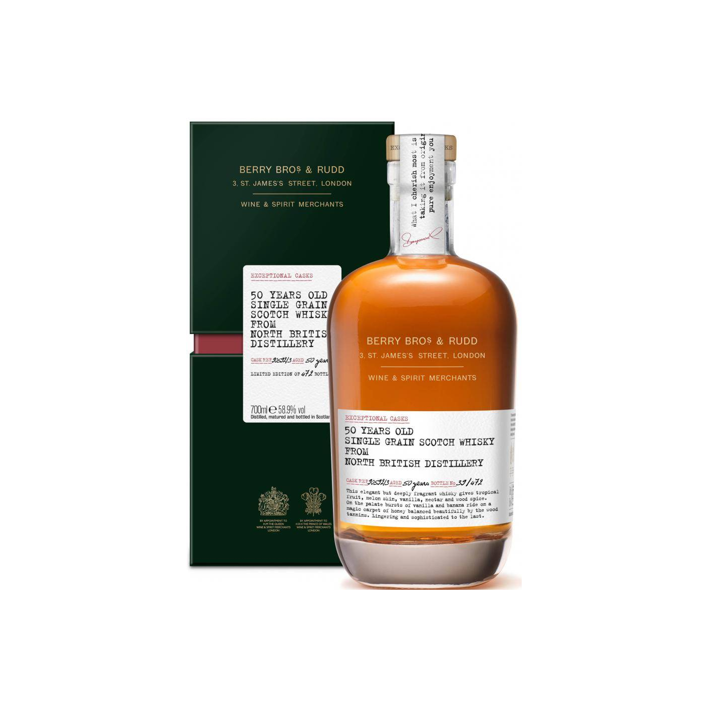 North British 1962 50 Years Single Grain Whisky 2