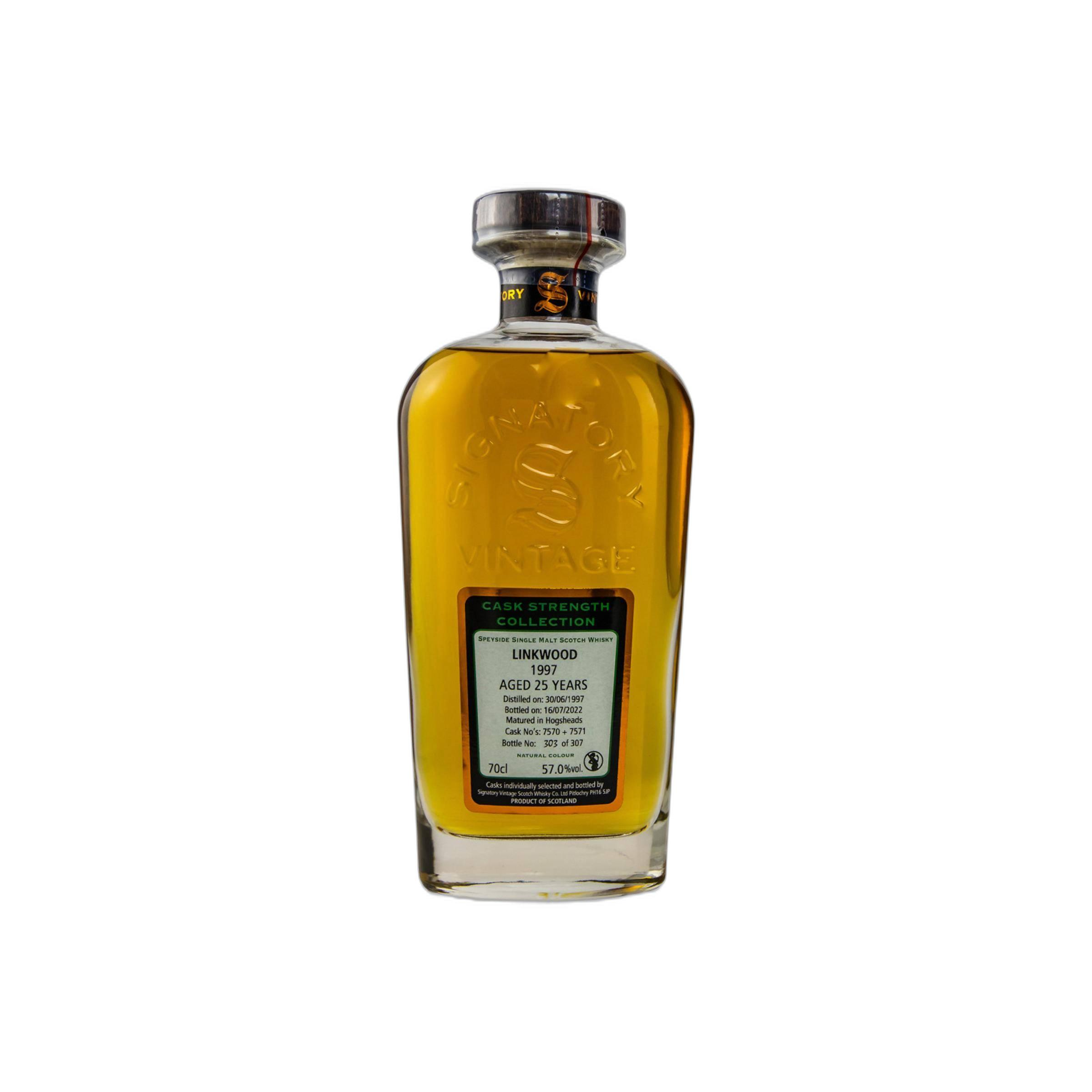 Linkwood Cask Strength Collection 1997 25 Years Single Malt Whisky