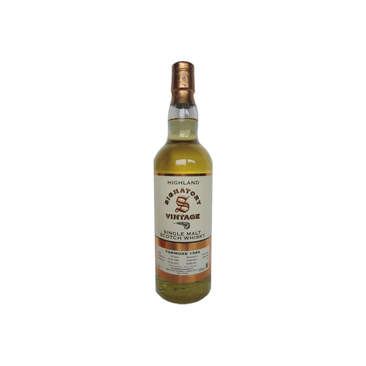 Tormore Vintage Collection 1995 19 Years Single Malt Whisky
