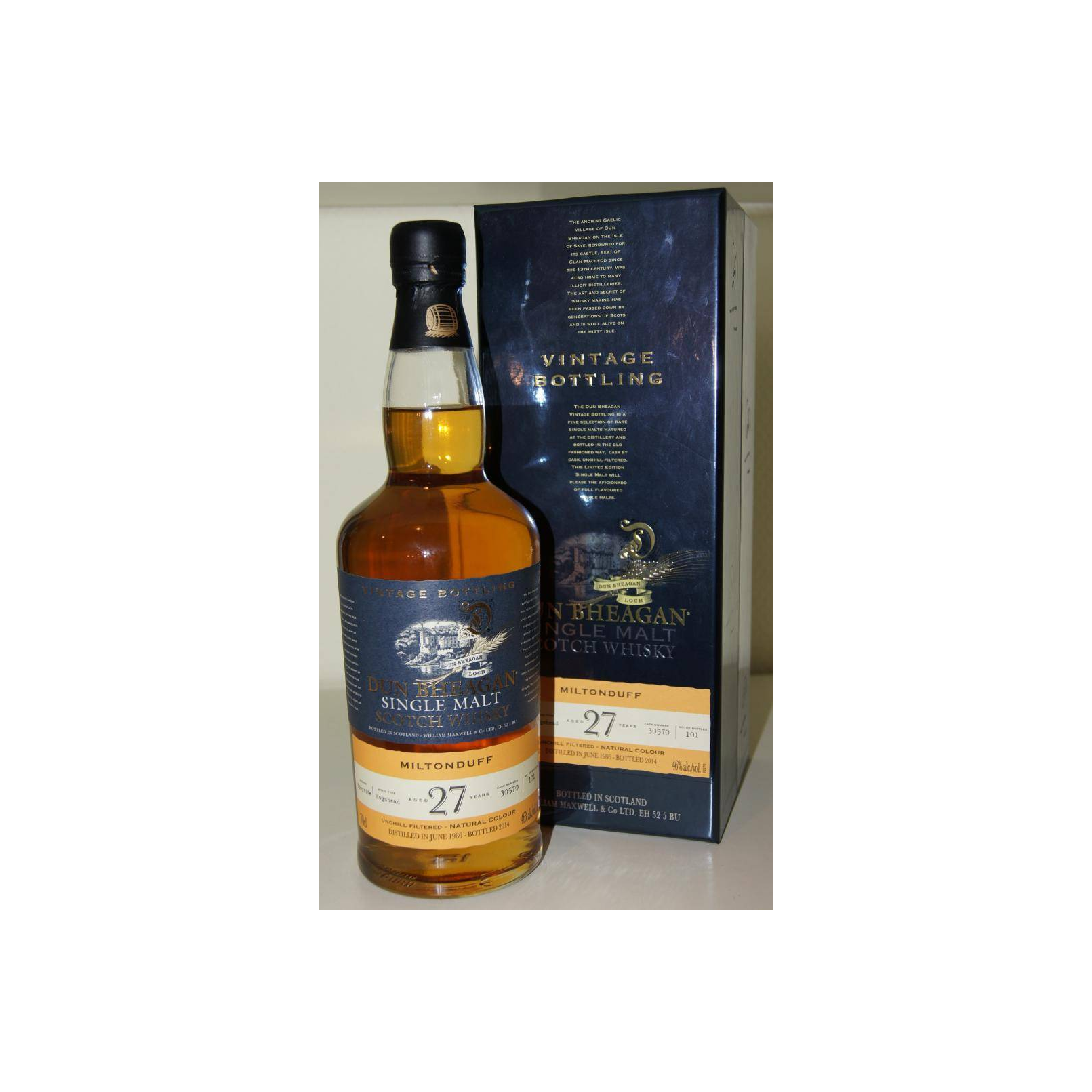 Miltonduff 1986 27 Years Single Malt Whisky 3