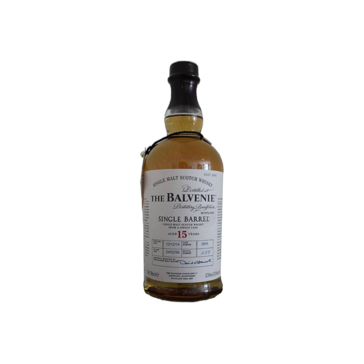 The Balvenie Single Cask 1999 15 Years Single Malt Whisky