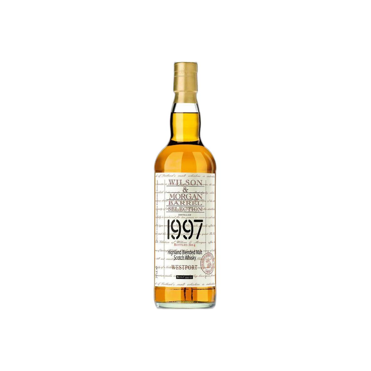 Wilson & Morgan Barrel Selection 1997 17 Years Blended Malt Whisky 2