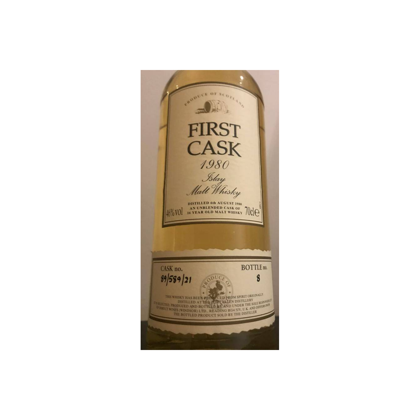 Port Ellen 1980 16 Years Single Malt Whisky 2