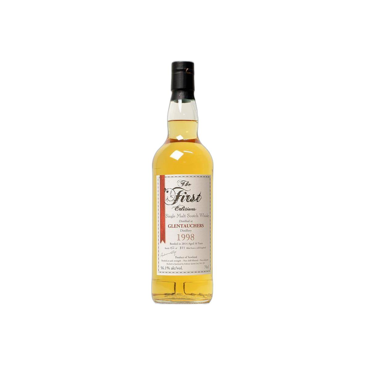 Glentauchers The First Editions 1998 16 Years Single Malt Whisky