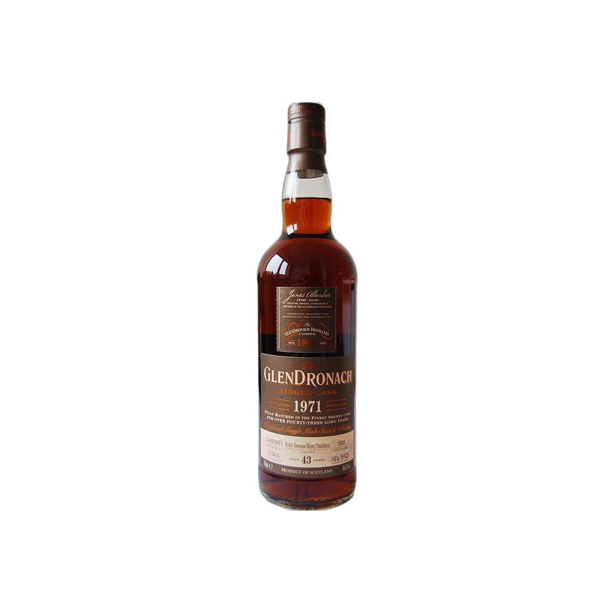 GlenDronach 1971 43 Years Single Malt Whisky 2
