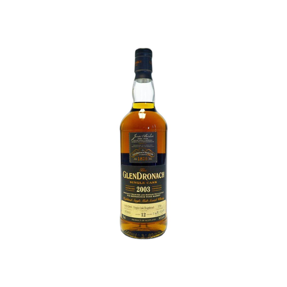 GlenDronach Single Cask 2003 12 Years Single Malt Whisky