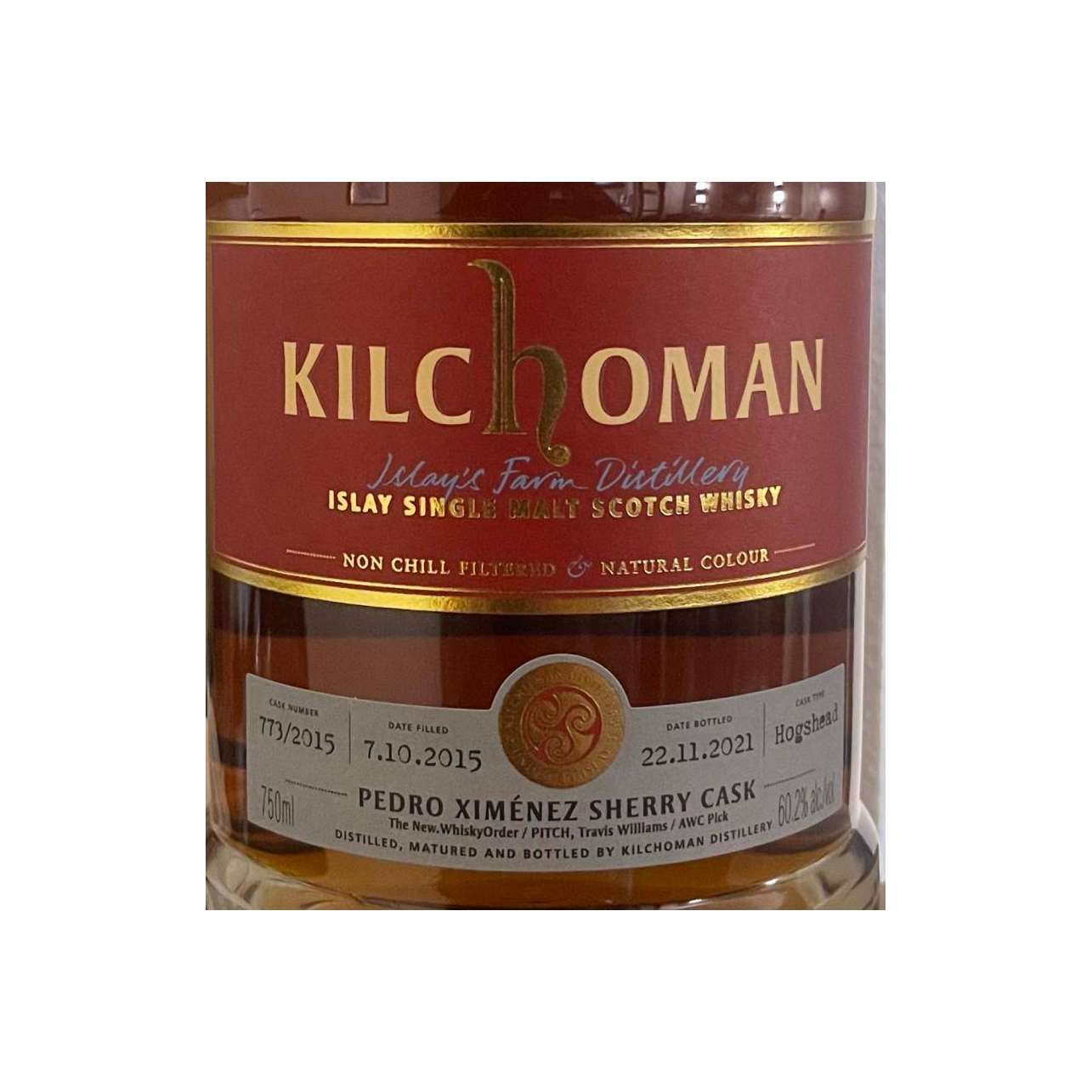 Kilchoman 2015 5 Years Single Malt Whisky 2