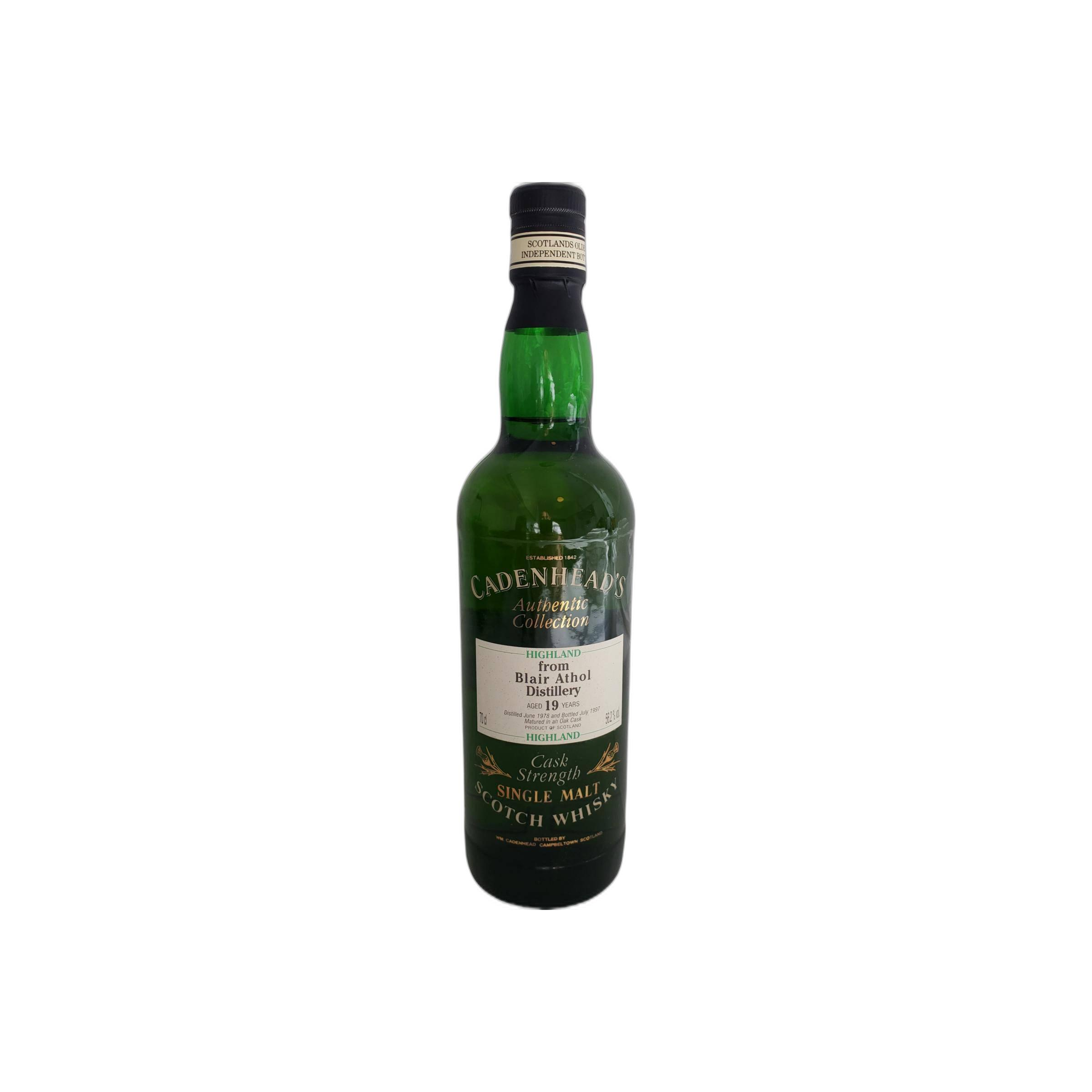 Blair Athol Authentic Collection 1978 19 Years Single Malt Whisky