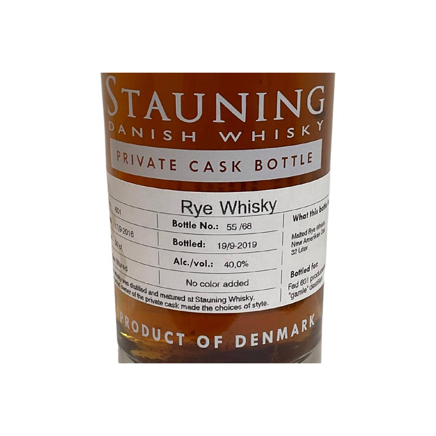 Stauning 2016 3 Years Single Malt Whisky 2