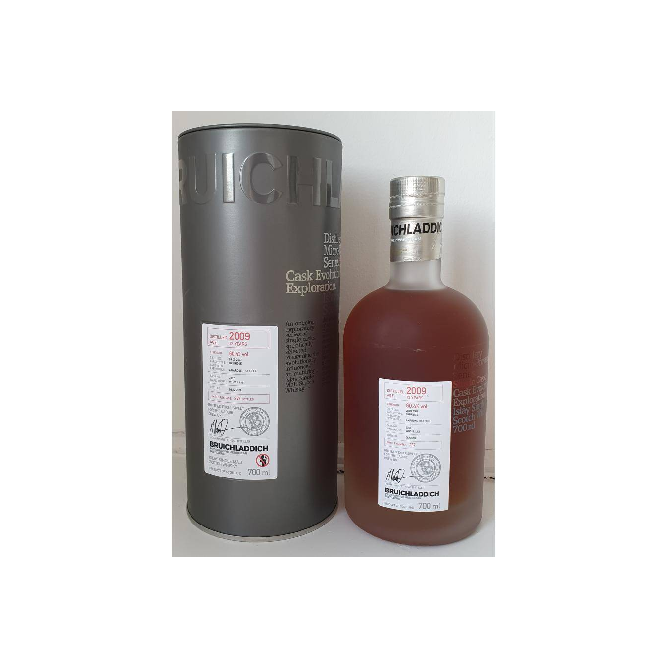 Bruichladdich 2009 12 Years Single Malt Whisky 2