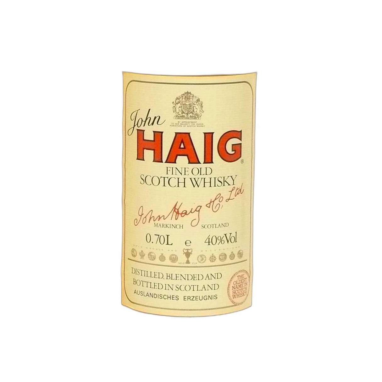 John Haig Fine Old Scotch Whisky