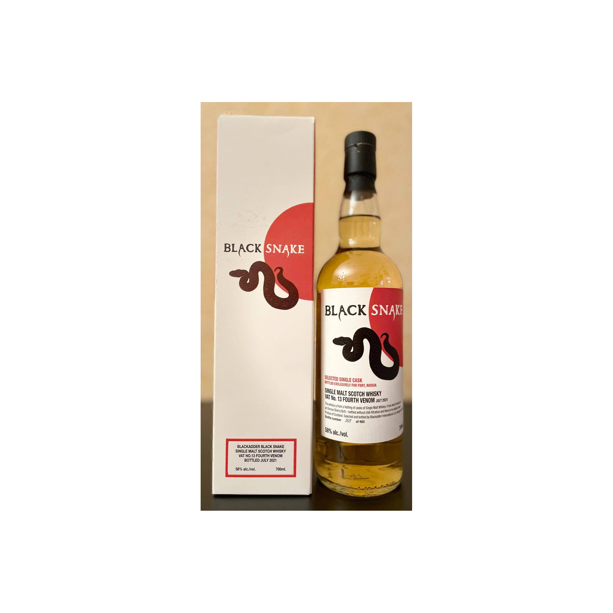 Blackadder Single Malt Whisky 2