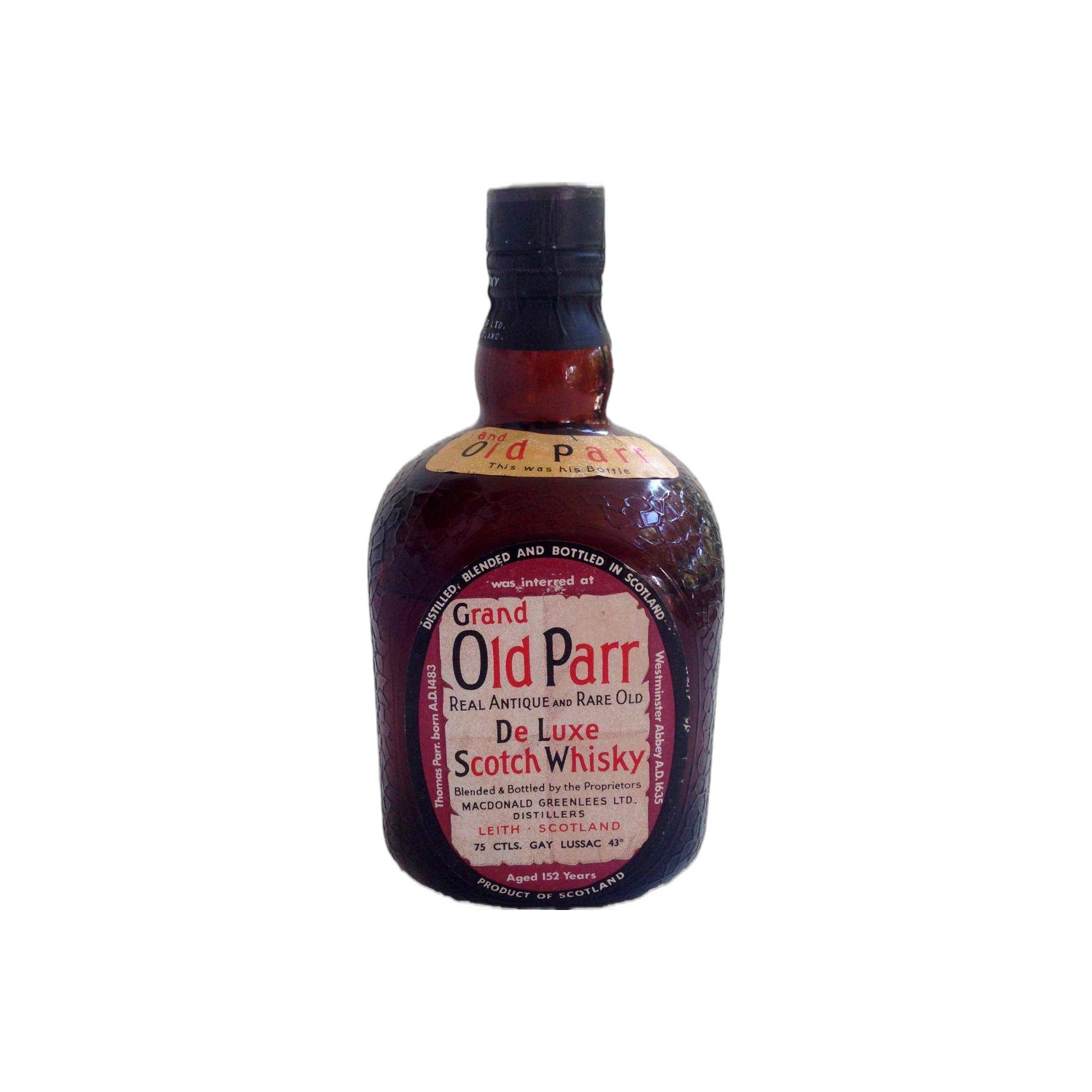 Grand Old Parr De Luxe Scotch Whisky