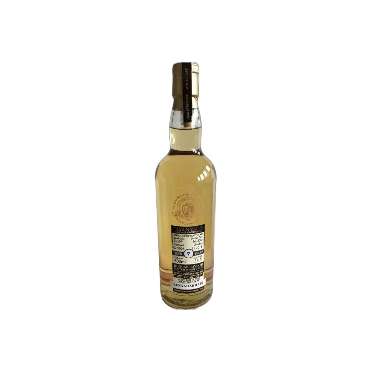 Bunnahabhain Dimensions 2008 7 Years Single Malt Whisky