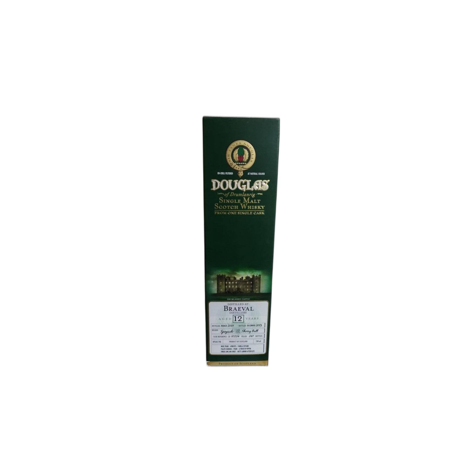 Braeval 2001 12 Years Single Malt Whisky