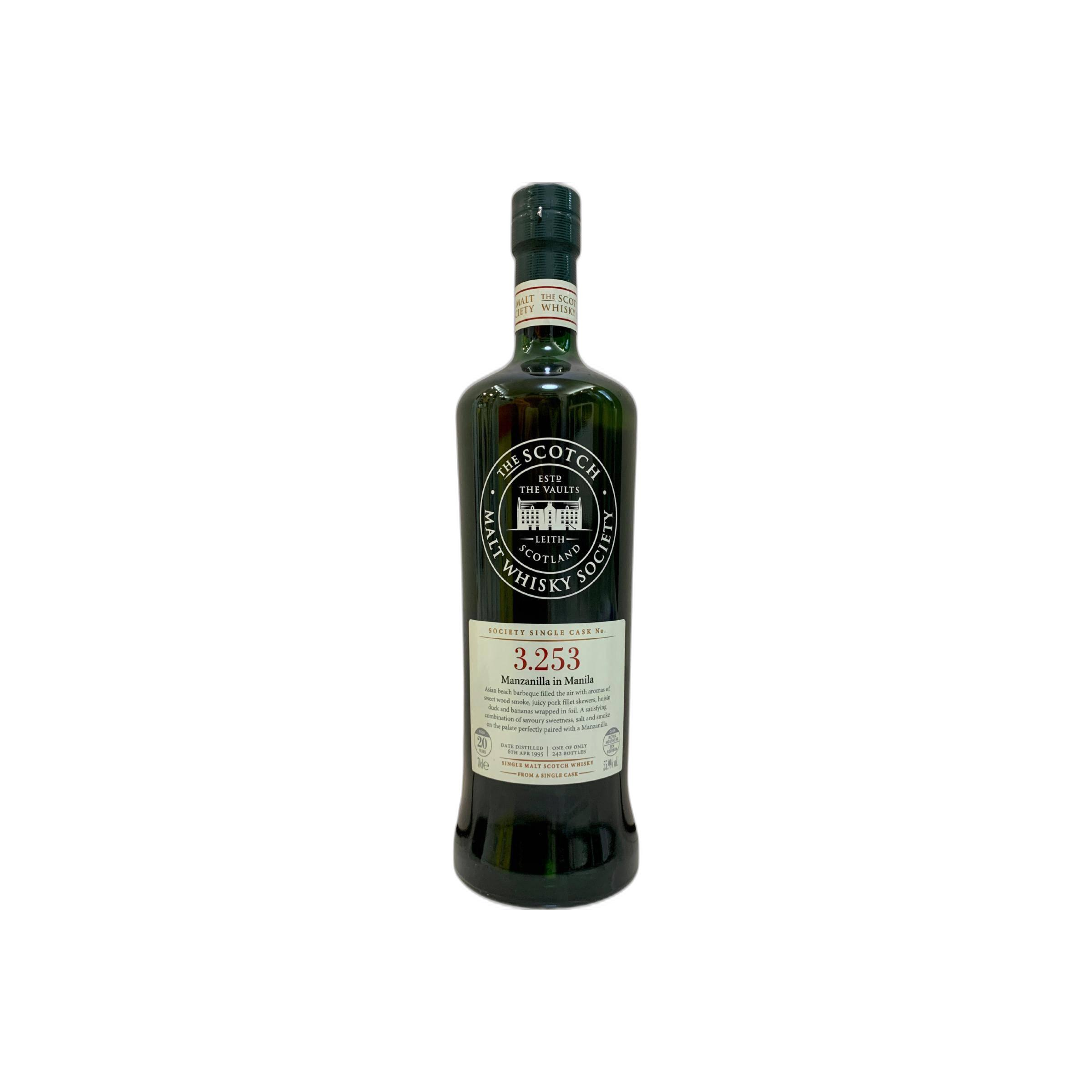 The Scotch Malt Whisky Society 1995 20 Years Single Malt Whisky