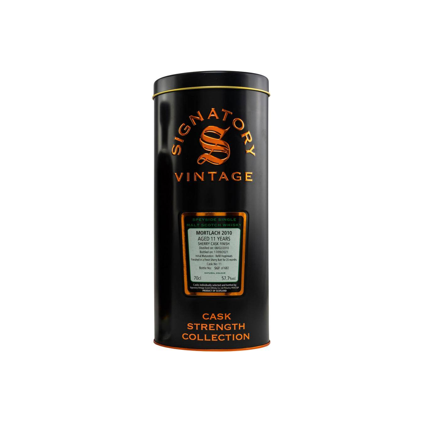 Mortlach Cask Strength Collection 2010 11 Years Single Malt Whisky 2