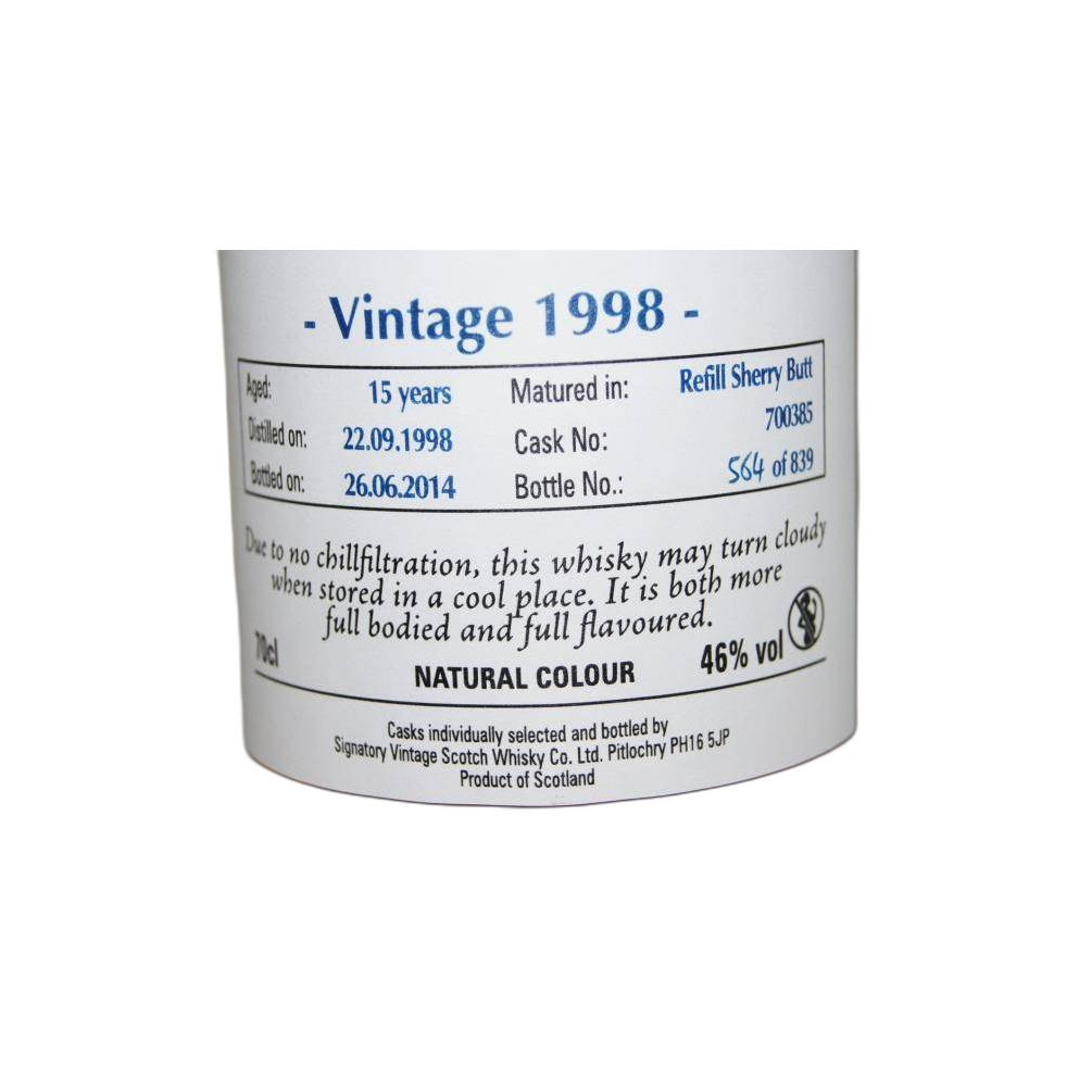 Laphroaig The Un-Chillfiltered Collection 1998 15 Years Single Malt Whisky