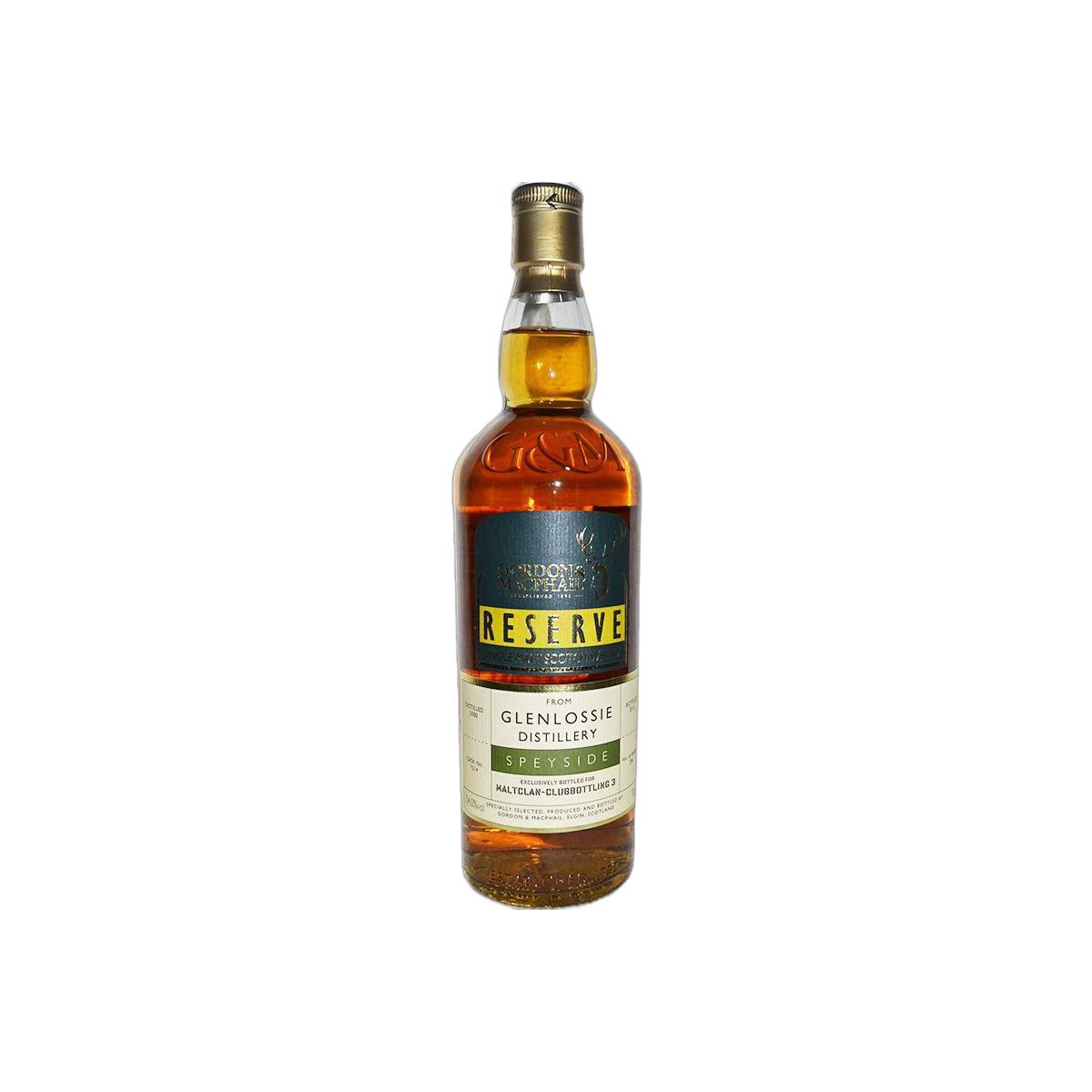 Glenlossie Reserve 2000 13 Years Single Malt Whisky