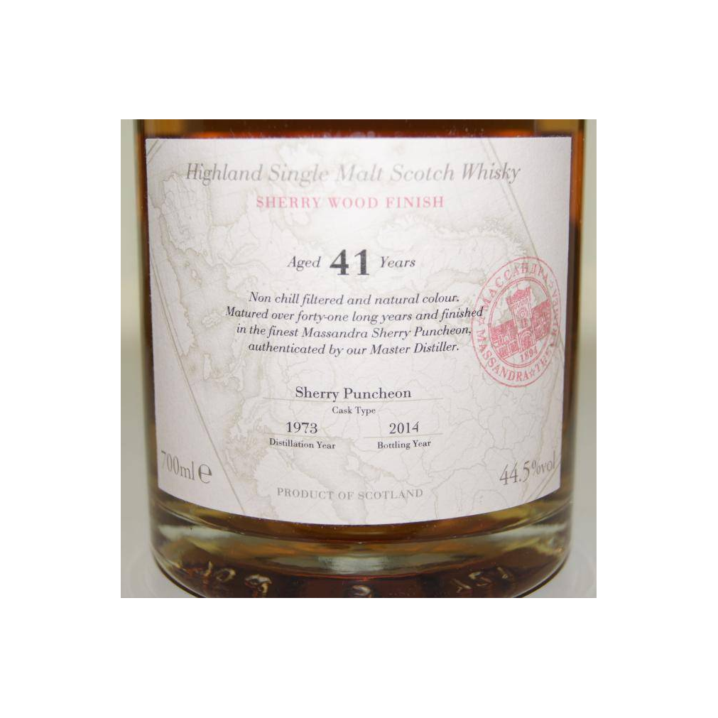 Glenglassaugh 1973 41 Years Single Malt Whisky 2
