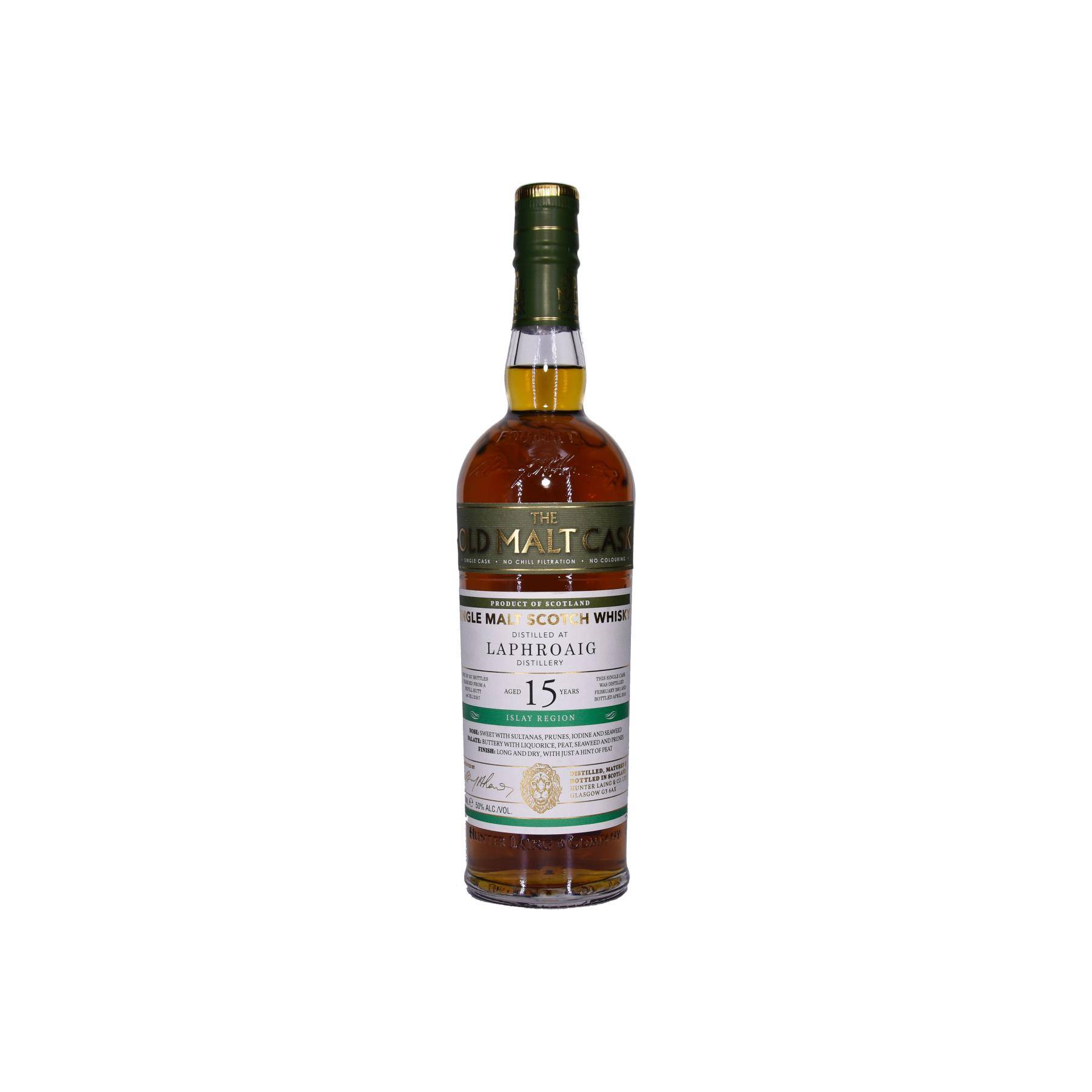 Laphroaig Old Malt Cask 2001 15 Years Single Malt Whisky