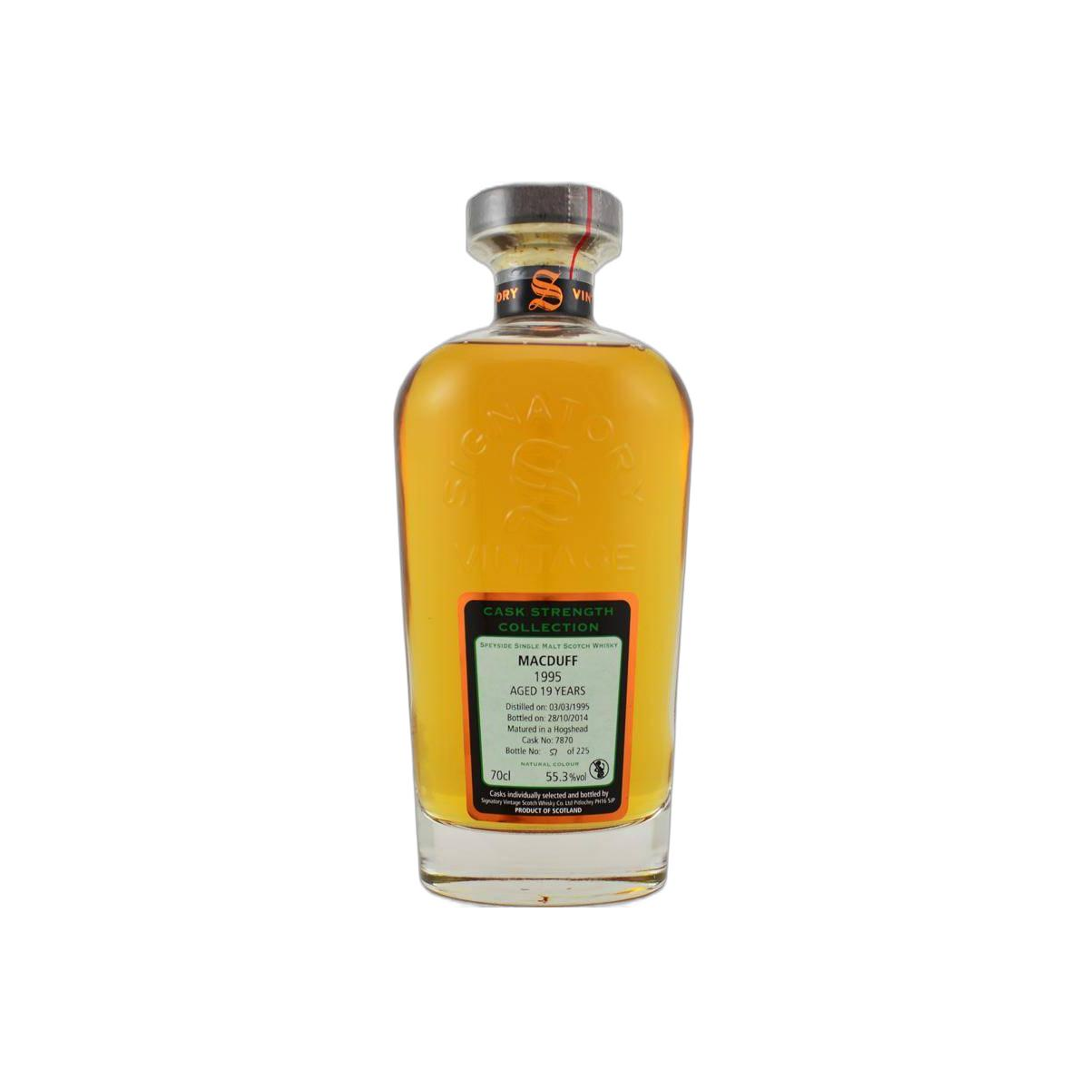 Macduff Cask Strength Collection 1995 19 Years Single Malt Whisky