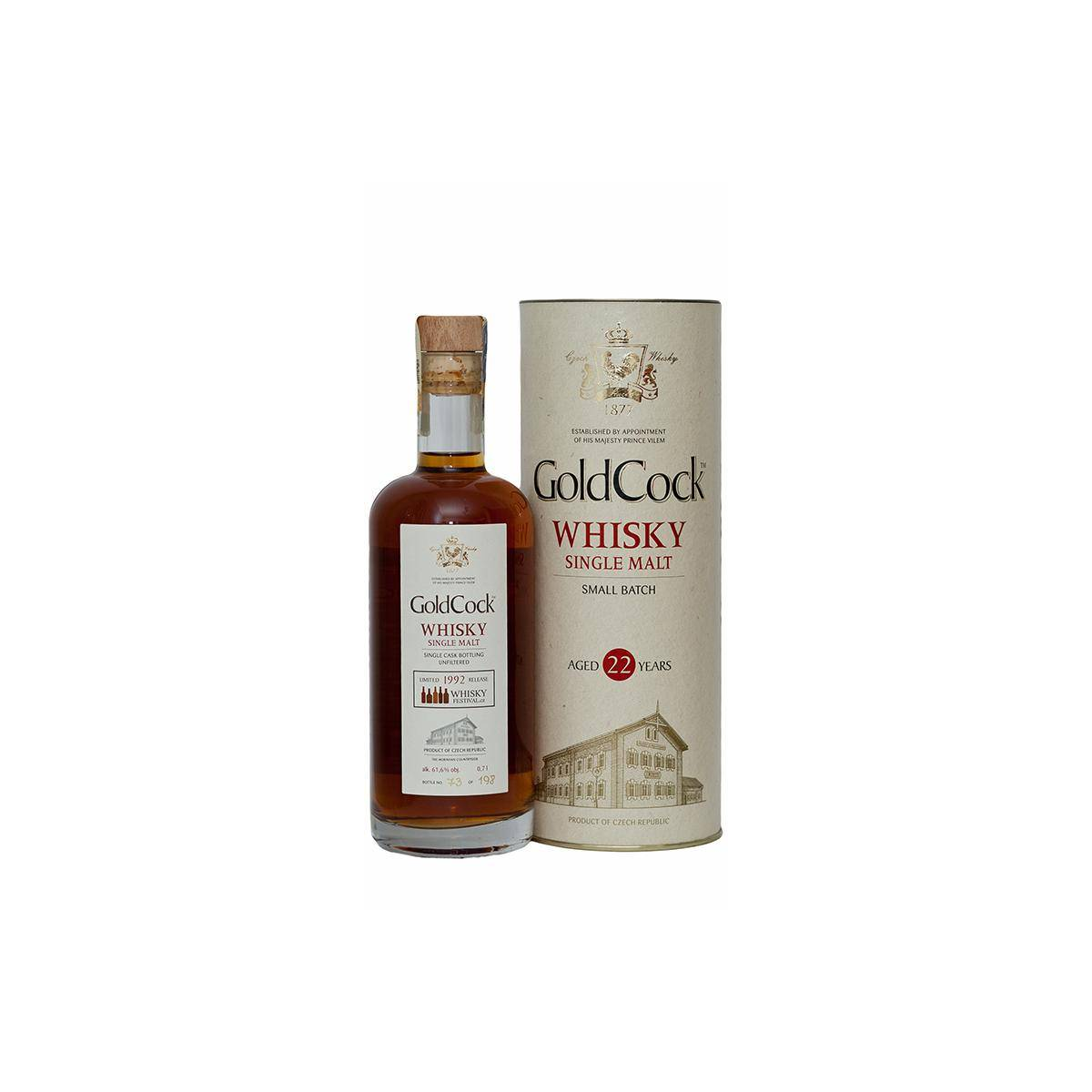 Gold Cock Individual Cask Bottling 1992 22 Years Single Malt Whisky