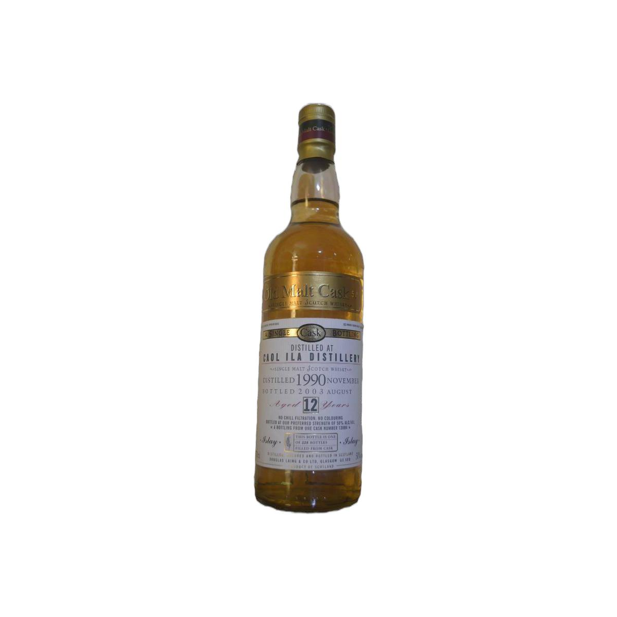 Caol Ila Old Malt Cask 1990 12 Years Single Malt Whisky