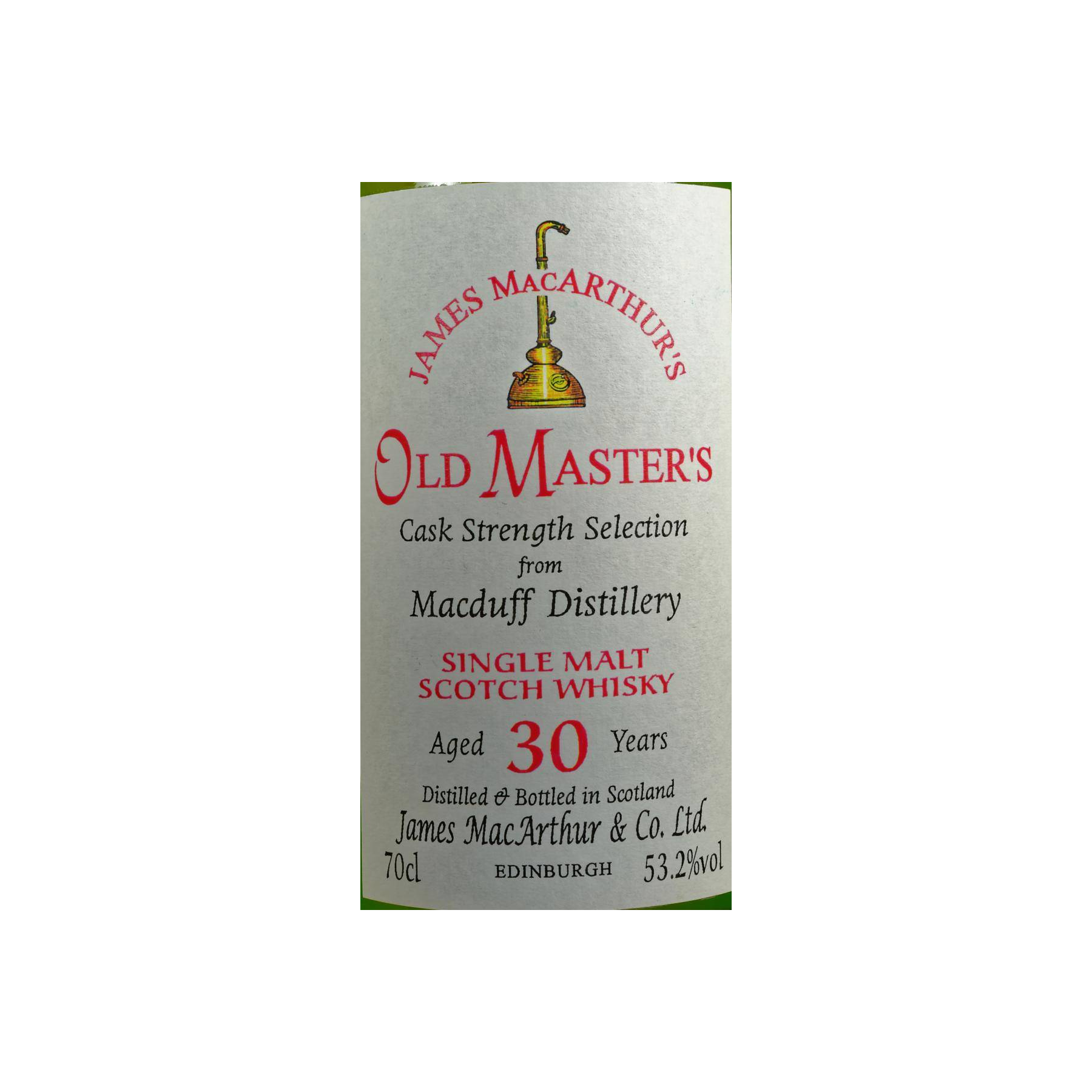 Macduff 30 Years Single Malt Whisky 2