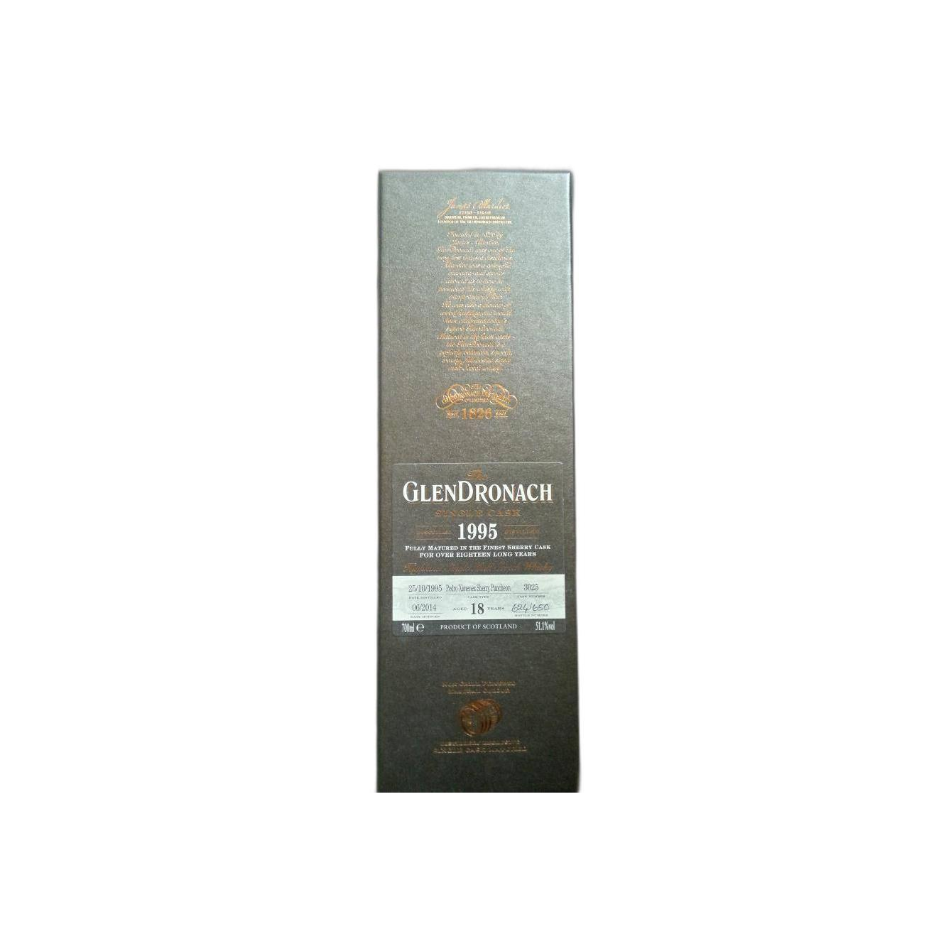 GlenDronach 1995 18 Years Single Malt Whisky 2