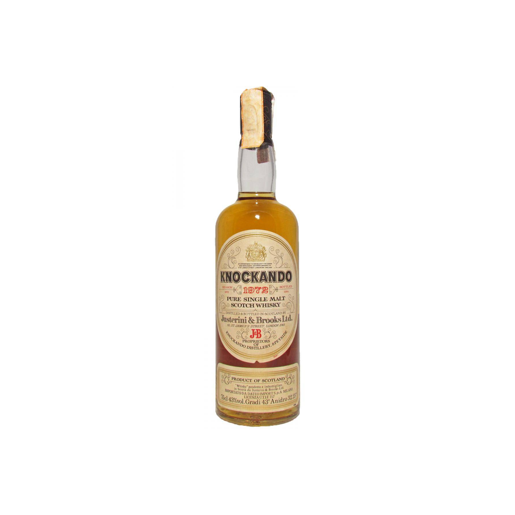 Knockando 1972 12 Years Single Malt Whisky