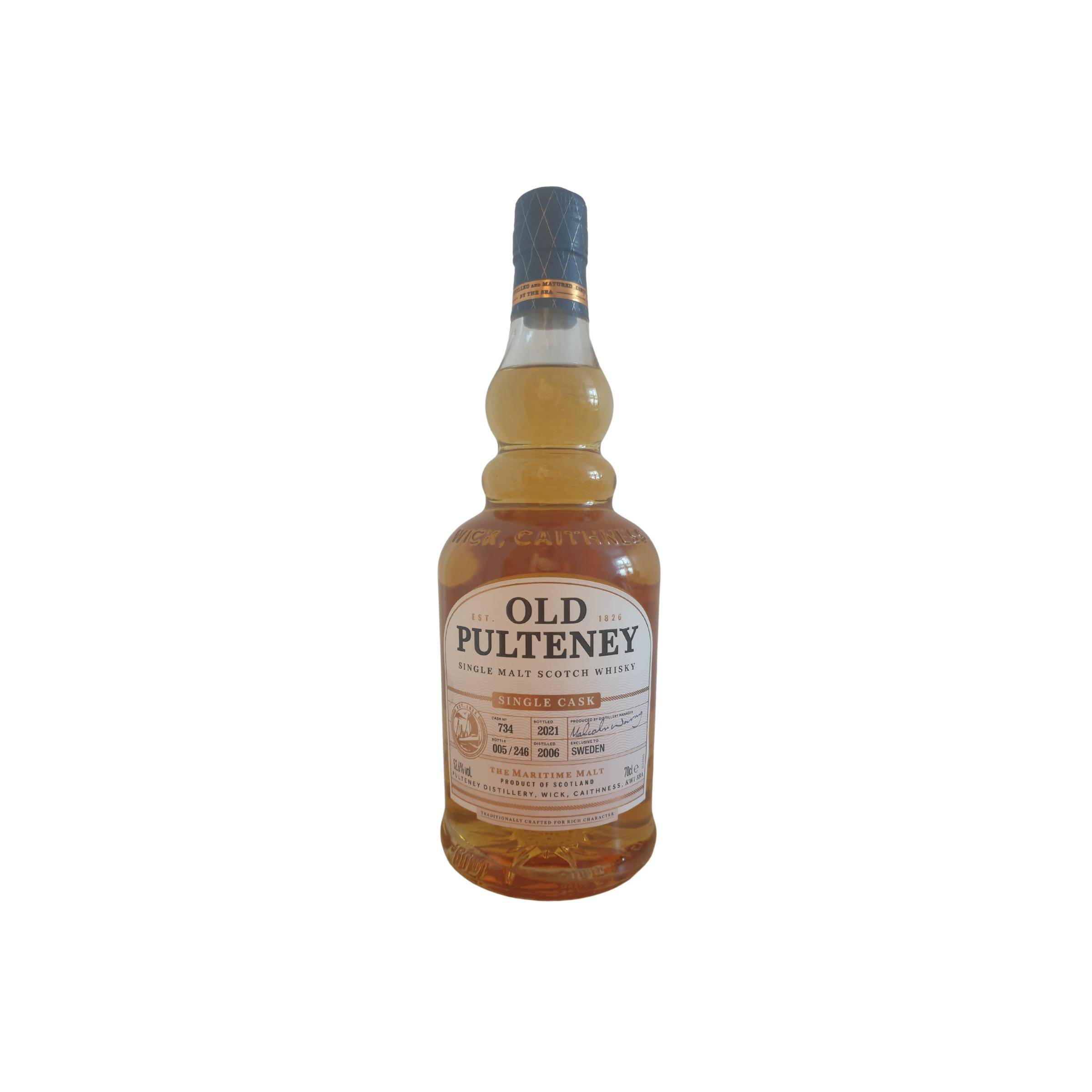 Old Pulteney Single Cask 2006 15 Years Single Malt Whisky