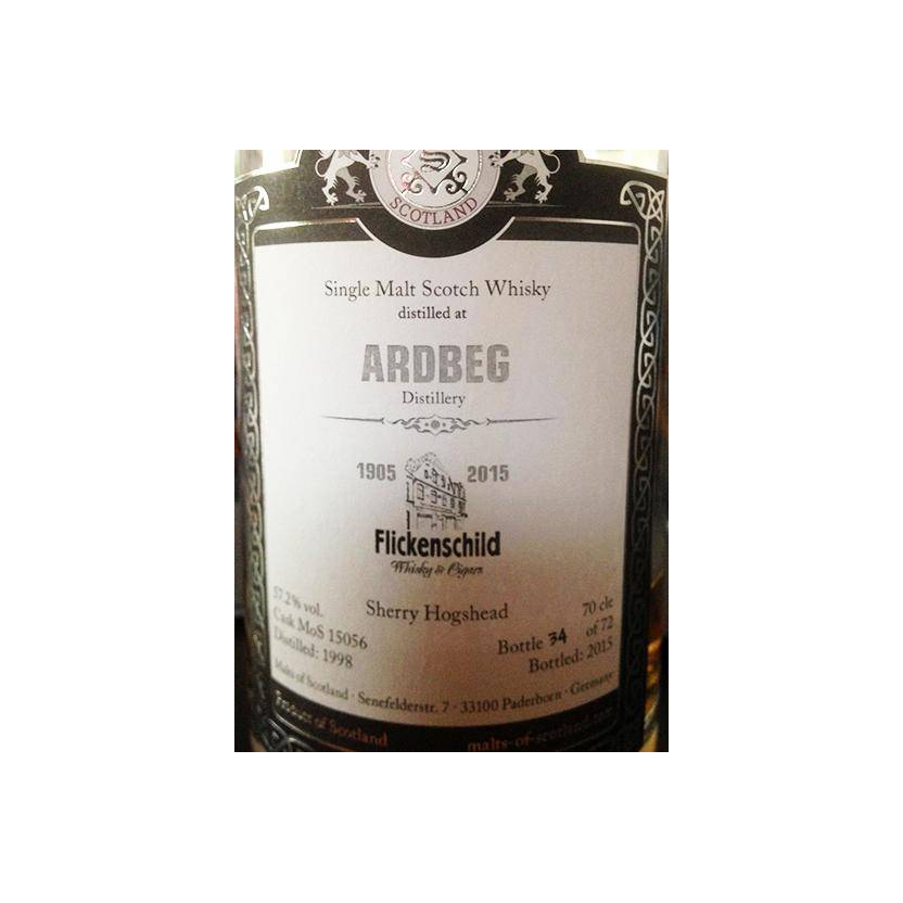 Ardbeg 1998 17 Years Single Malt Whisky